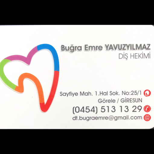Dt. Buğra Emre Yavuzyılmaz, GİRESUN, GÖRELE, Diş Hekimi